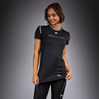 Venum Adrenaline Women's Dry-Tech T-Shirt - Black/ Ivory