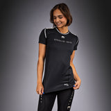 Venum Adrenaline Women's Dry-Tech T-Shirt - Black/ Ivory