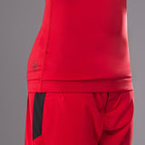 Venum Contender Kids Rashguards Long Sleeves - Cherry Red