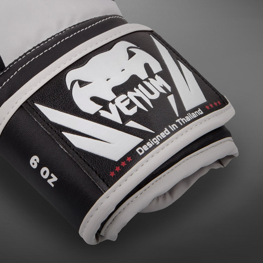 Venum Challenger 2.0 Kids Boxing Gloves - Black/White — product view 3