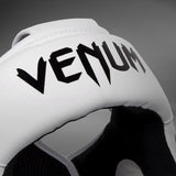 Venum Elite Headgear – White/Black