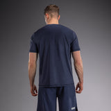 Venum Classic Dry Tech T-Shirt - Navy Blue/White