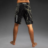 Venum Invader Fight Shorts - Black/Sand — product view 5