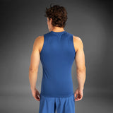Venum Contender Men’s Sleeveless Rashguard - Blue — product view 5