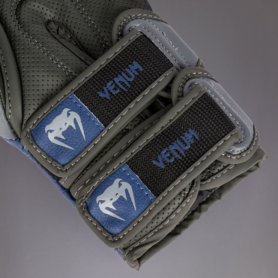 Venum Reverso Boxing Gloves - Storm Grey/Royal Blue — product view 4