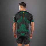 Venum Matupa Dry Tech T-Shirt - Black/Green/Gold — product view 4