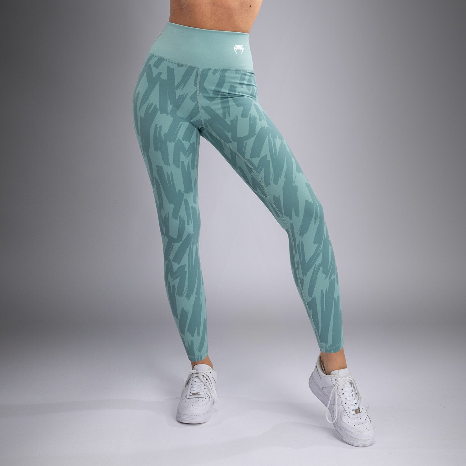 Venum Graffiti Women’s Full-Length Leggings - Aqua