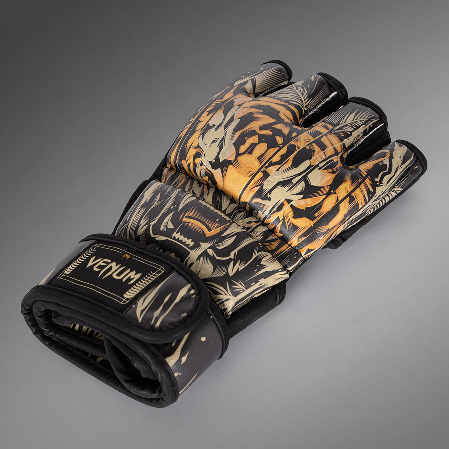 Venum Tiger MMA Gloves - Black/Neon Orange — product view 5