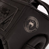 Venum Challenger Kids Headgear - Black/Black — product view 6