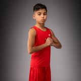 Venum Contender Youth Tank Top - Red — product view 3