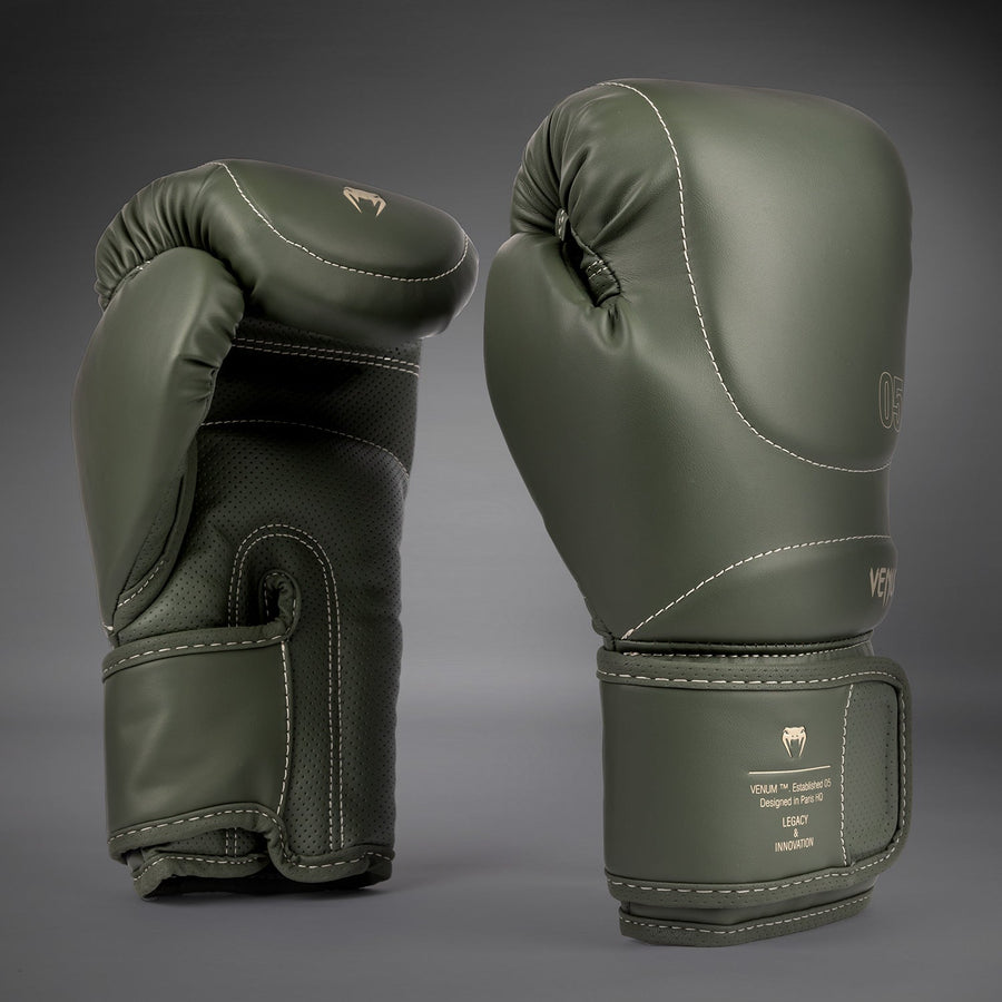 Venum Impact Evo Boxing Gloves - Military Green