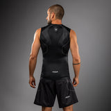 Venum Nexus Sleeveless Rashguard - Black/Silver — product view 3