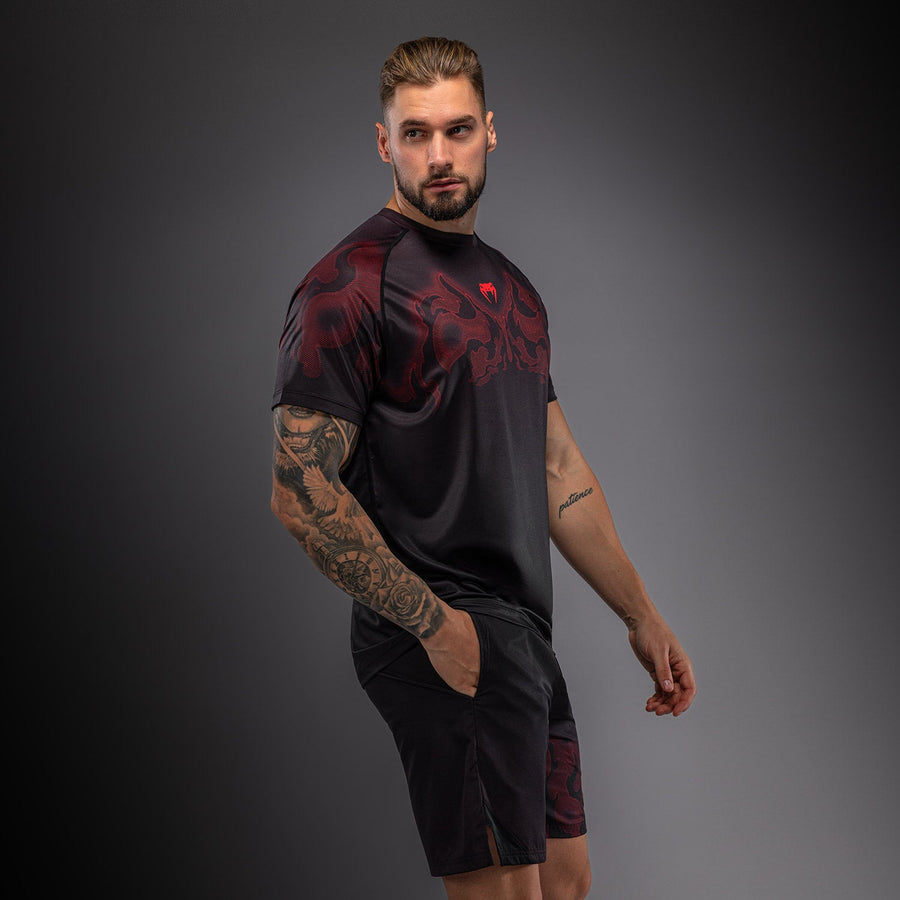 Venum Spectre Dry-Tech T-Shirt - Black/Red — product view 4