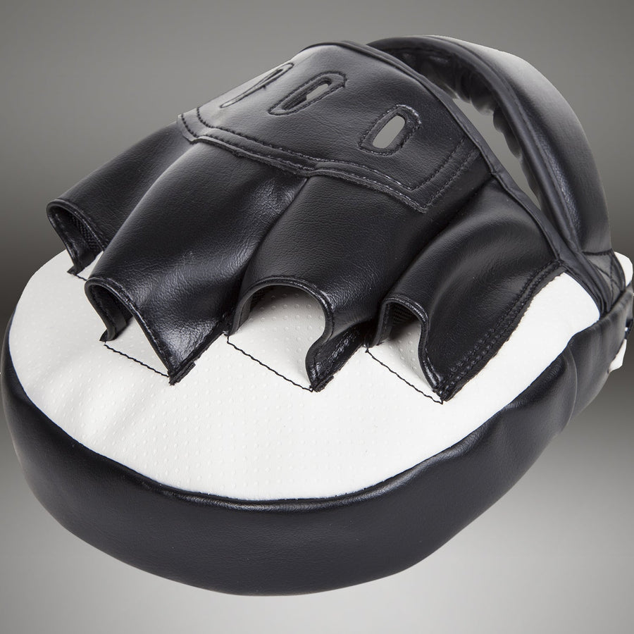 Venum Light Focus Mitts - White/Black (Pair) — product view 4