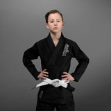 Venum Contender Kids BJJ Gi (Free white belt included) - Black