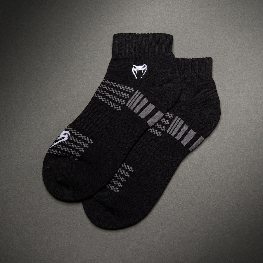 Venum Vector Ankle Socks 3 Pack - Black/Grey — product view 4