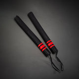 Venum Pro Boxing Sticks (Pair) - Black/Red — product view 2