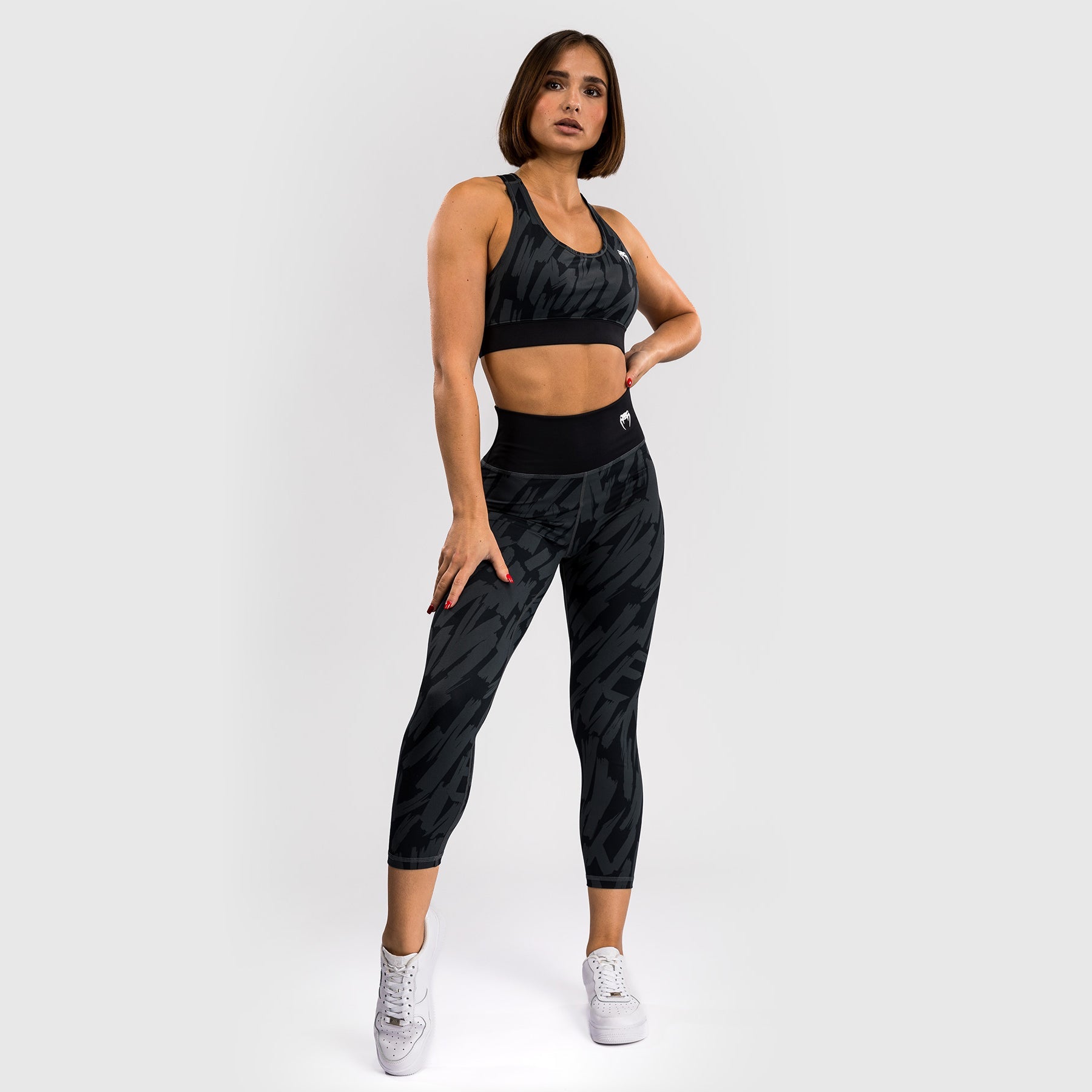 Venum Graffiti Women’s Full-Length Leggings - Urban Charcoal