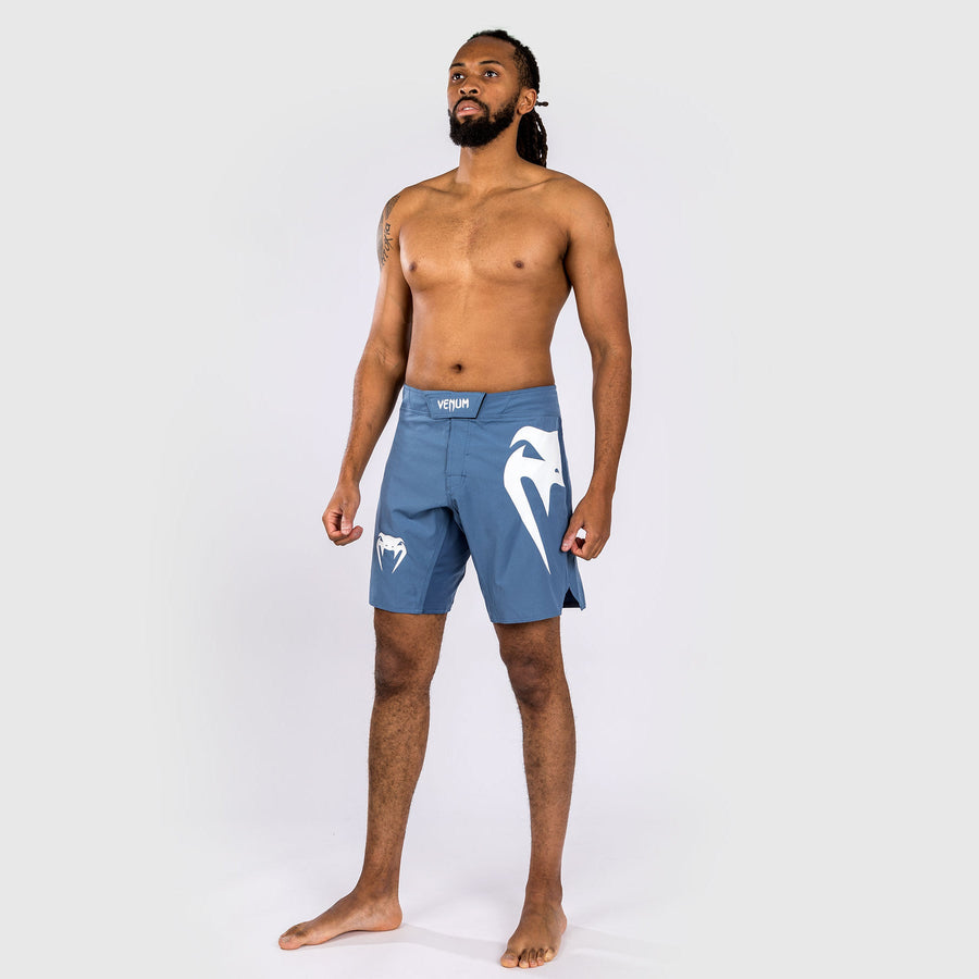 Venum Light 5.0 Fightshort - Blue/White — product view 2