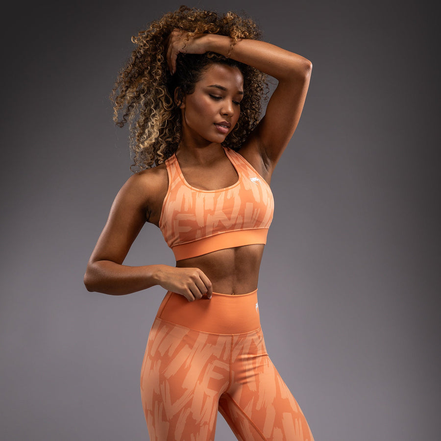 Venum Graffiti Women’s Sports Bra - Velvet Apricot — product view 2