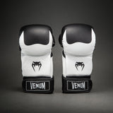 Venum Attack 2.0 Sparring Gloves Leather - Black/White