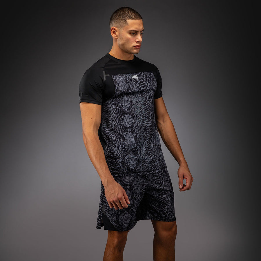 Venum G-Fit Scales Dry-Tech T-Shirt - Black/ Charcoal Grey — product view 2