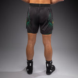 Venum Matupa Training Shorts - Black/Green/Gold — product view 4