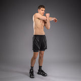 Venum Midnight Fury Training Shorts - Black/Grey/Silver — product view 2