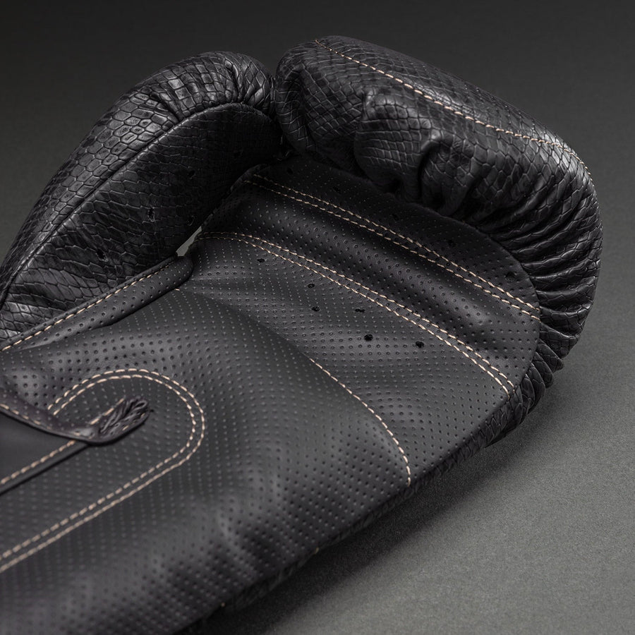 Venum Impact Evo Scales Boxing Gloves - Dark Grey — product view 3