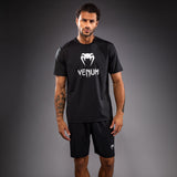 Venum Classic Dry Tech T-Shirt - Black/Silver