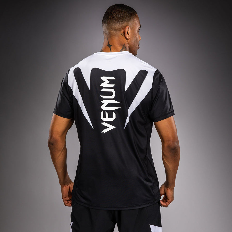 Venum Attack 90 Dry-Tech T-Shirt - White/Black — product view 4