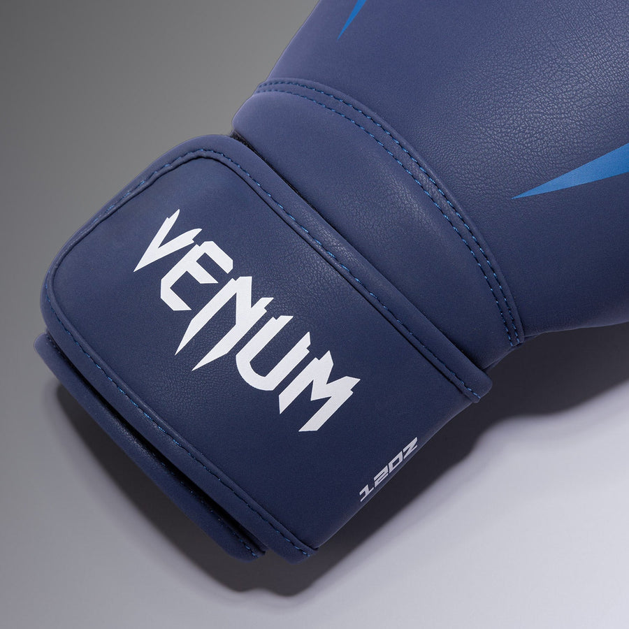 Venum Hurricane Boxing Gloves - Midnight Blue/ White — product view 4