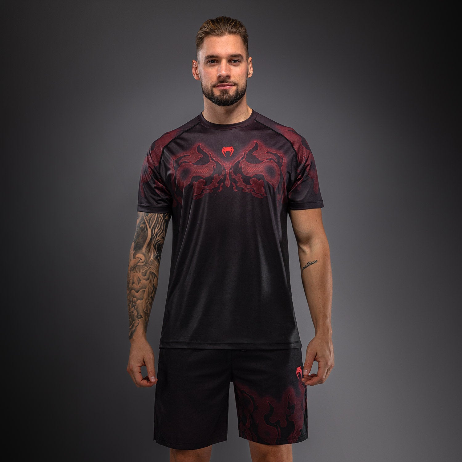 Venum Spectre Dry-Tech T-Shirt - Black/Red