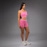 Venum Essential X Women's Sports Bra - Candy Pink — product view 6