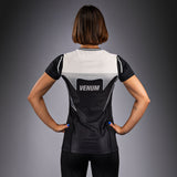Venum Adrenaline Women's Dry-Tech T-Shirt - Black/ Ivory — product view 2