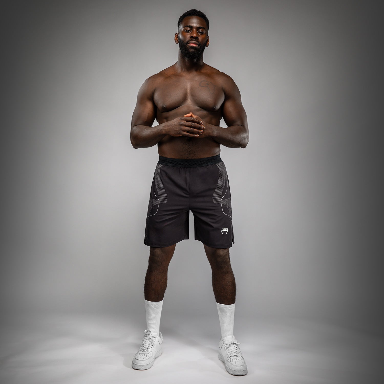 Venum Nexus Training Shorts - Black/Silver