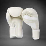 Venum Elite Boxing Gloves - White/Ivory — product view 2