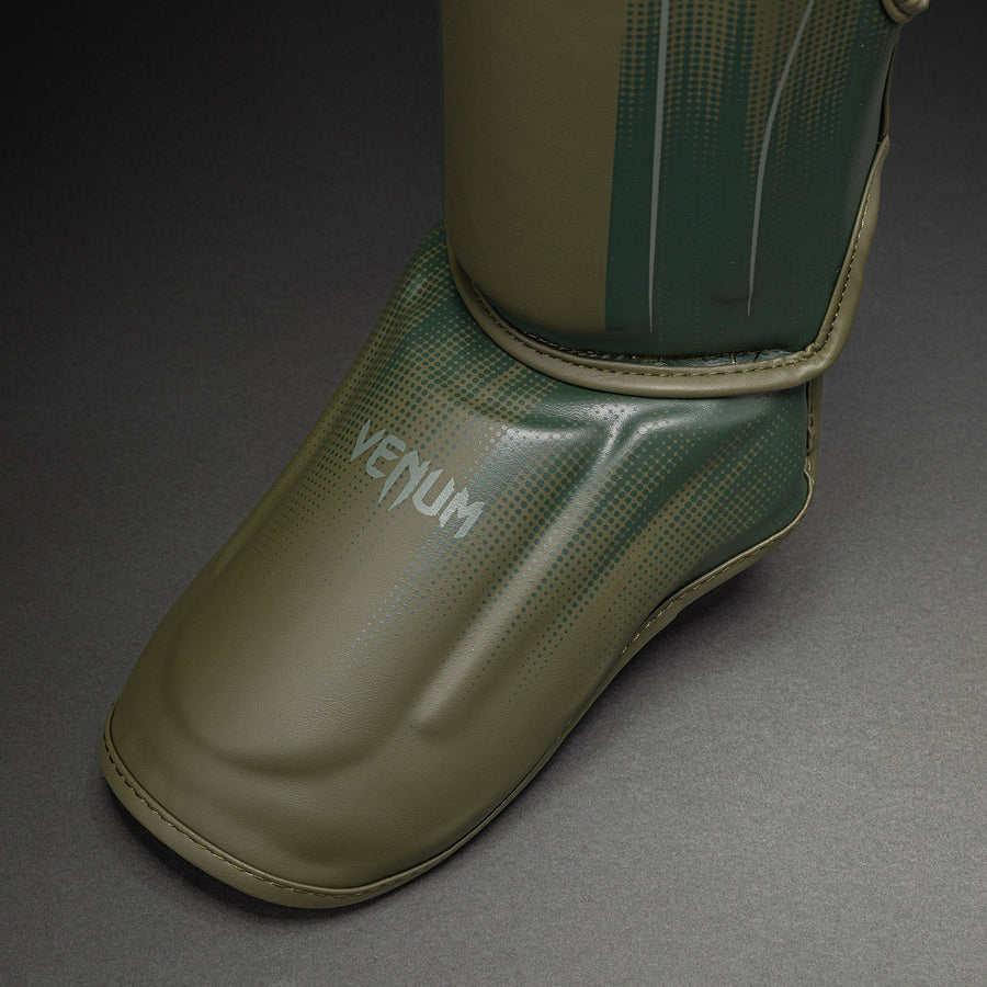 Venum Stealth Shin Guards - Khaki/Dark Green — product view 4