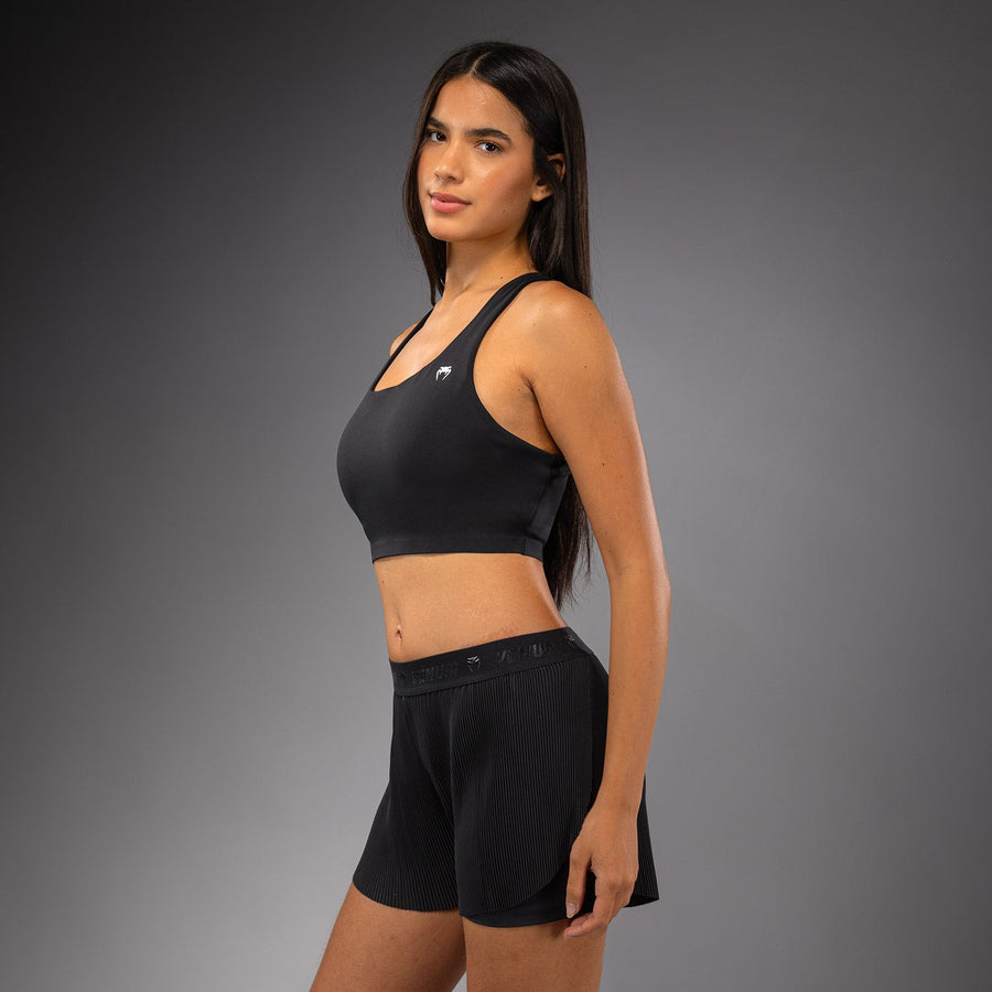 Venum Essential X Women's Sports Bra - Black — product view 3