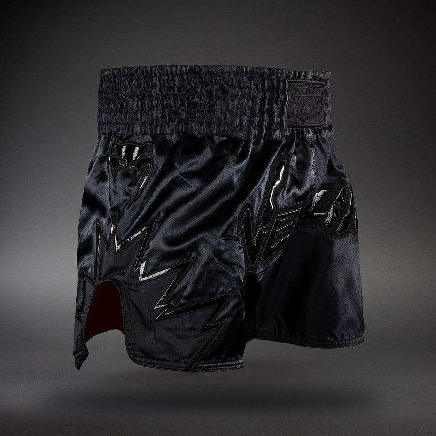Venum Inferno 2.0 Muay Thai Shorts - Black/Grey — product view 3