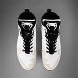 Venum Elite Boxing Shoes - White/Black — product view 6