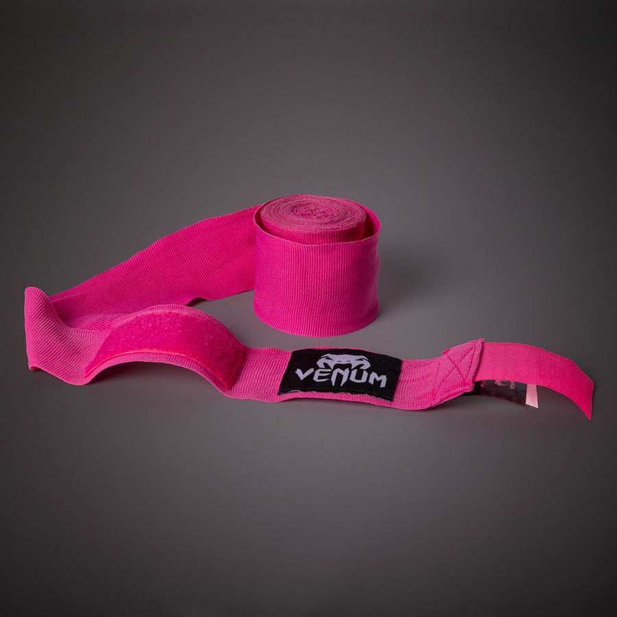 Venum Kontact Boxing Hand Wraps - 4.5m (180 in) - Neon Pink — product view 3