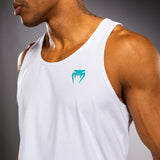 Venum Aqua Tank Top - White/Turquoise — product view 6