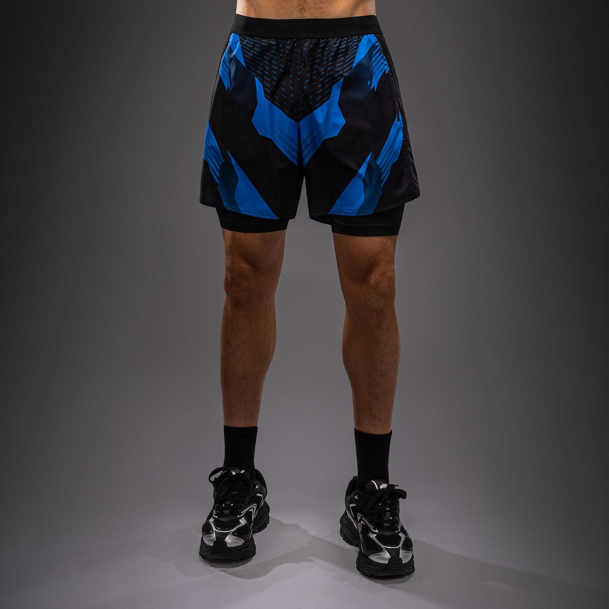 Venum No-Gi 6.0 Training Shorts - Black/Blue