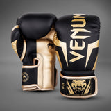Venum Elite Boxing Gloves - Black/Gold — product view 2