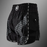 Venum Nexus Muay Thai Shorts - Black/Silver — product view 2