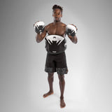 Venum Elite Belly Protector - Black/White — product view 7