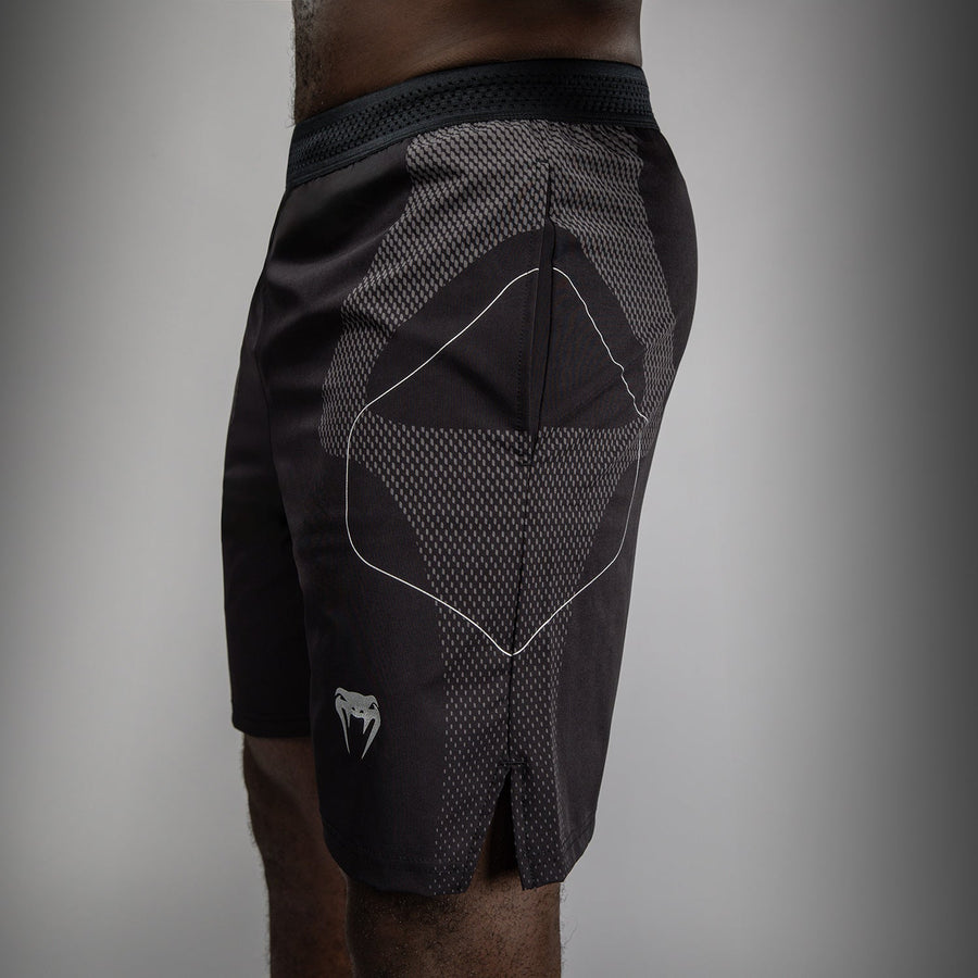 Venum Nexus Training Shorts - Black/Silver — product view 5