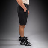 Venum Classic Fleece Cotton Shorts - Black — product view 3
