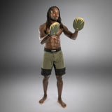 Venum Pro Boxing Flat Punch Mitts (Pair) - Khaki/Gold — product view 6